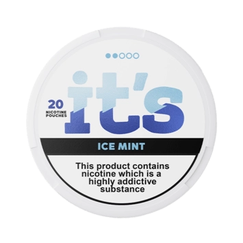  Ice Mint Slim Nicotine Pouches by Its Pouch 